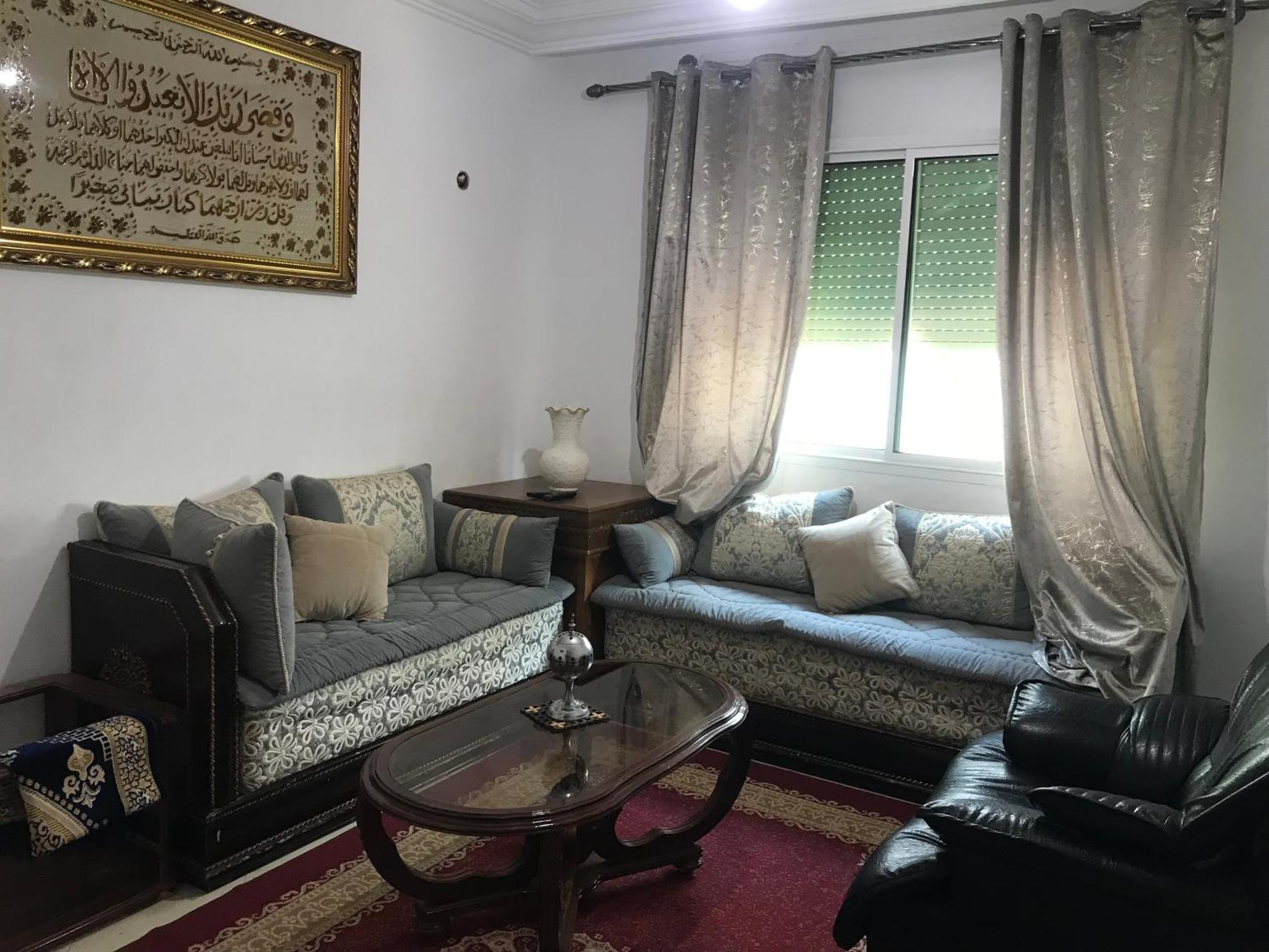 Appartement Familial Proche Aeroport Bab Andalous Tanger Dış mekan fotoğraf