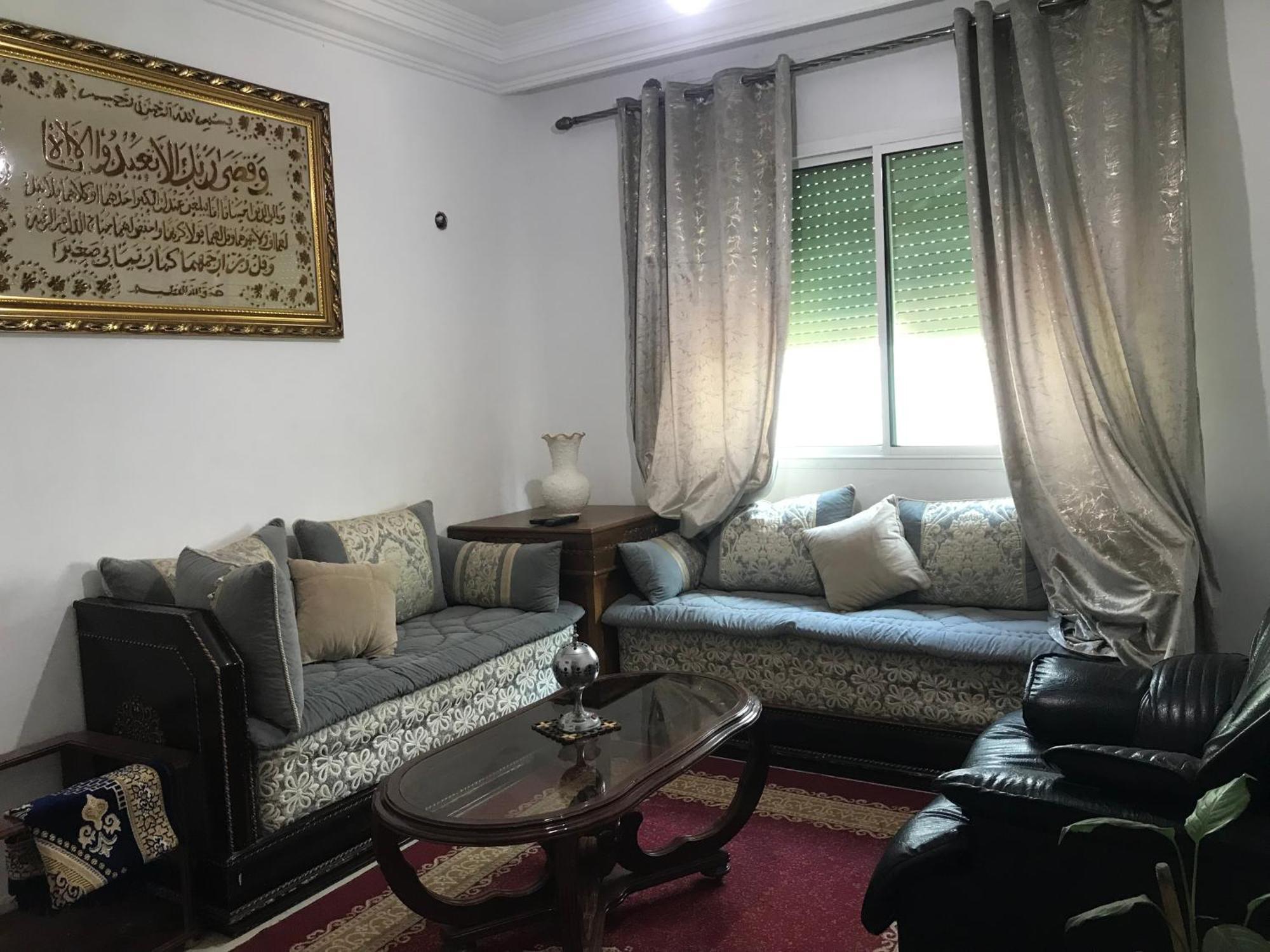 Appartement Familial Proche Aeroport Bab Andalous Tanger Dış mekan fotoğraf